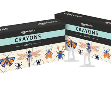 Amazon Basics Crayons with Sharpener, 2 Packs of 64 – Just $11.25! Amazon Basics Crayons with Sharpener, 2 Packs of 64 – Just $11.25!