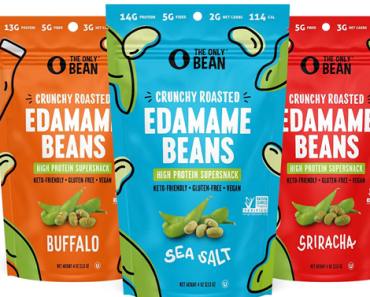 The Only Bean Crunchy Dry Roasted Edamame Beans Variety Pack – Just $11.87!