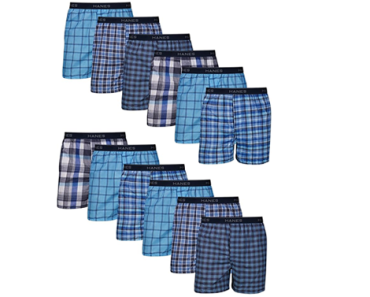 Hanes Men’s Underwear Boxers Pack, Cool & Breathable Cotton – Just $26.50!