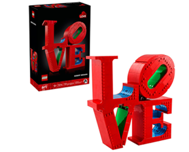 LEGO Art Love Collectible Building Set 31214 – Just $63.99!