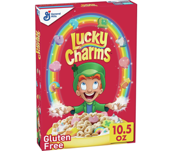 Lucky Charms, Gluten Free Breakfast Cereal, 10.5 oz – Just $1.78!