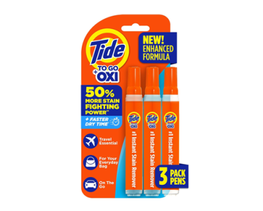 Tide Pen Stain Remover – 3 Pack – Just $5.09! Tide Pen Stain Remover – 3 Pack – Just $5.09!