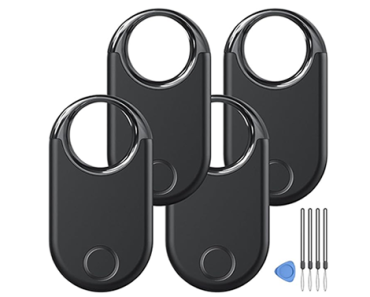 Apple MFi Certified (iOS Only) Air Tags 4 Pack – Just $9.99!