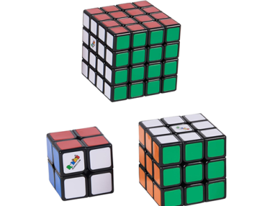 Rubik’s Cube, Tiled Trio Bundle 2×2 Mini 3×3 Cube 4×4 Master, Problem-Solving Brain Teaser – Just $11.21! Rubik’s Cube, Tiled Trio Bundle 2×2 Mini 3×3 Cube 4×4 Master, Problem-Solving Brain Teaser – Just $11.21!