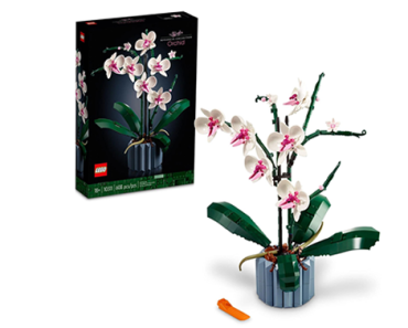 LEGO Icons Orchid Artificial Plant, Building Set, Botanical Collection,10311 – Just $39.98!