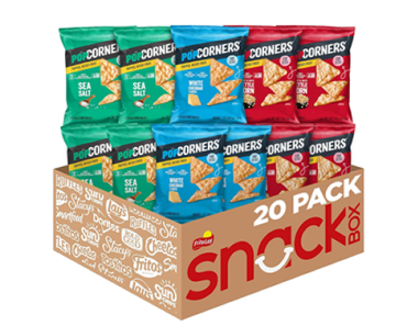PopCorners Popped Corn Snacks, 3 Flavor Variety Pack, 20 Packets – Just $14.60! PopCorners Popped Corn Snacks, 3 Flavor Variety Pack, 20 Packets – Just $14.60!