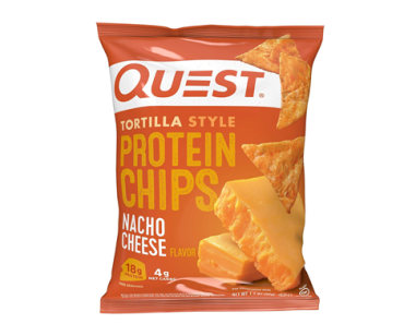Quest Nutrition Tortilla Style Protein Chips, Nacho Cheese, Pack of 12 – Just $16.53!