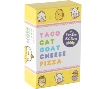 Taco Cat Goat Cheese Pizza Easter Edition – Just $9.97! Taco Cat Goat Cheese Pizza Easter Edition – Just $9.97!