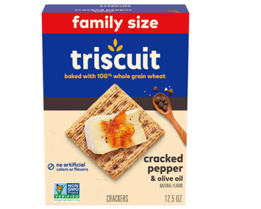 Triscuit Origibal Whole Grain Wheat Crackers, 12.5 oz – Just $2.02!