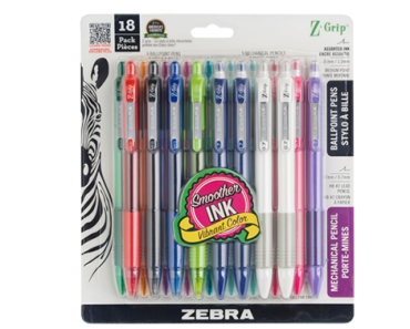Zebra Pen Z-Grip Writing Set, Retractable Medium Point Ballpoint Pen and Mechanical Pencil – Just $3.33! Zebra Pen Z-Grip Writing Set, Retractable Medium Point Ballpoint Pen and Mechanical Pencil – Just $3.33!