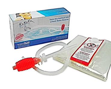 WaterBOB Bathtub Emergency Drinking Water Storage, Disaster Survival, BPA-Free – 100 gallon – Just $34.94!