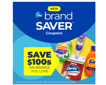 NEW brandSAVER Coupons! Join P&G brandSAVER to Start Saving!