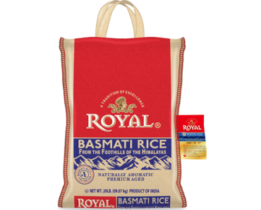 Royal White Basmati Long Grain Rice, Bulk Bag, 20 lb – Just $23.84!