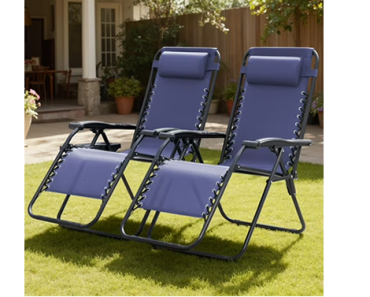2 Zero Gravity Chairs – Just $59.99!