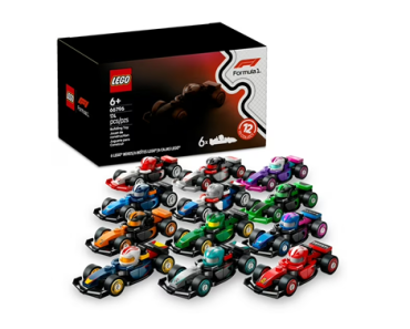 LEGO F1 Collectible Race Cars, 6 Pack – Building Set 66796 – Just $17.96!