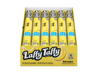 Laffy Taffy Rope Candy, Banana – Pack of 24 – Just $10.18!