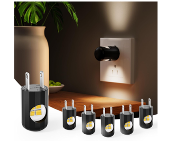 6 Pack LED Night Lights with Dusk to Dawn Sensor – Just $9.99!