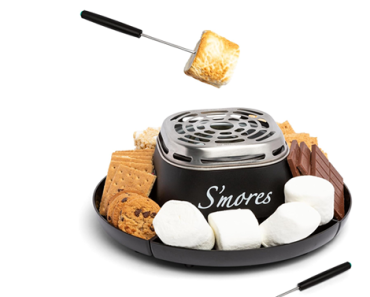 Nostalgia Indoor Electric Stainless Steel S’mores Maker – Just $19.99!