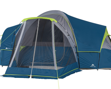Ozark Trail 10 Person Modified Dome Tent with Screen Porch – Just $129.00!